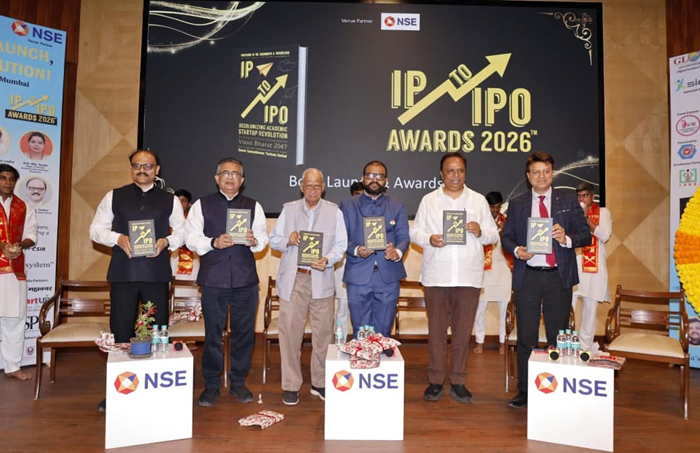 Book Launch and IP to IPO Awards 2026 event at NSE India 